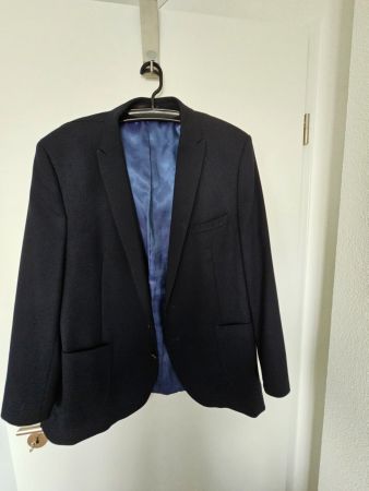 Herren Blazer Sevensigns, dunkelblau, Gr. 58, slim fit