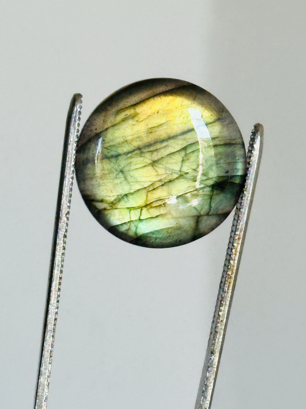Pietre preziose: 26,1mm Labradorite multi fire spectrolite loose gem – Nuovo e nell'imballaggio originale da Genève venduto da AGBERG 3