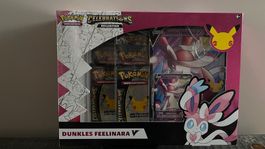 Pokémon Celebrations Dunkles Feelinara V Kollektion Neu&OVP