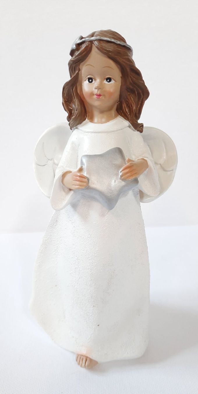Statuette: Deko - Engel mit Herz - Engel mit Stern – Nuovo (secondo la descrizione) da Wienacht-Tobel venduto da blomstra 2