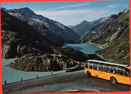 GRIMSELSTRASSE Grimselsee und Räterichsbodensee, Postauto