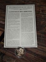 Medaille la bataille des ardennes