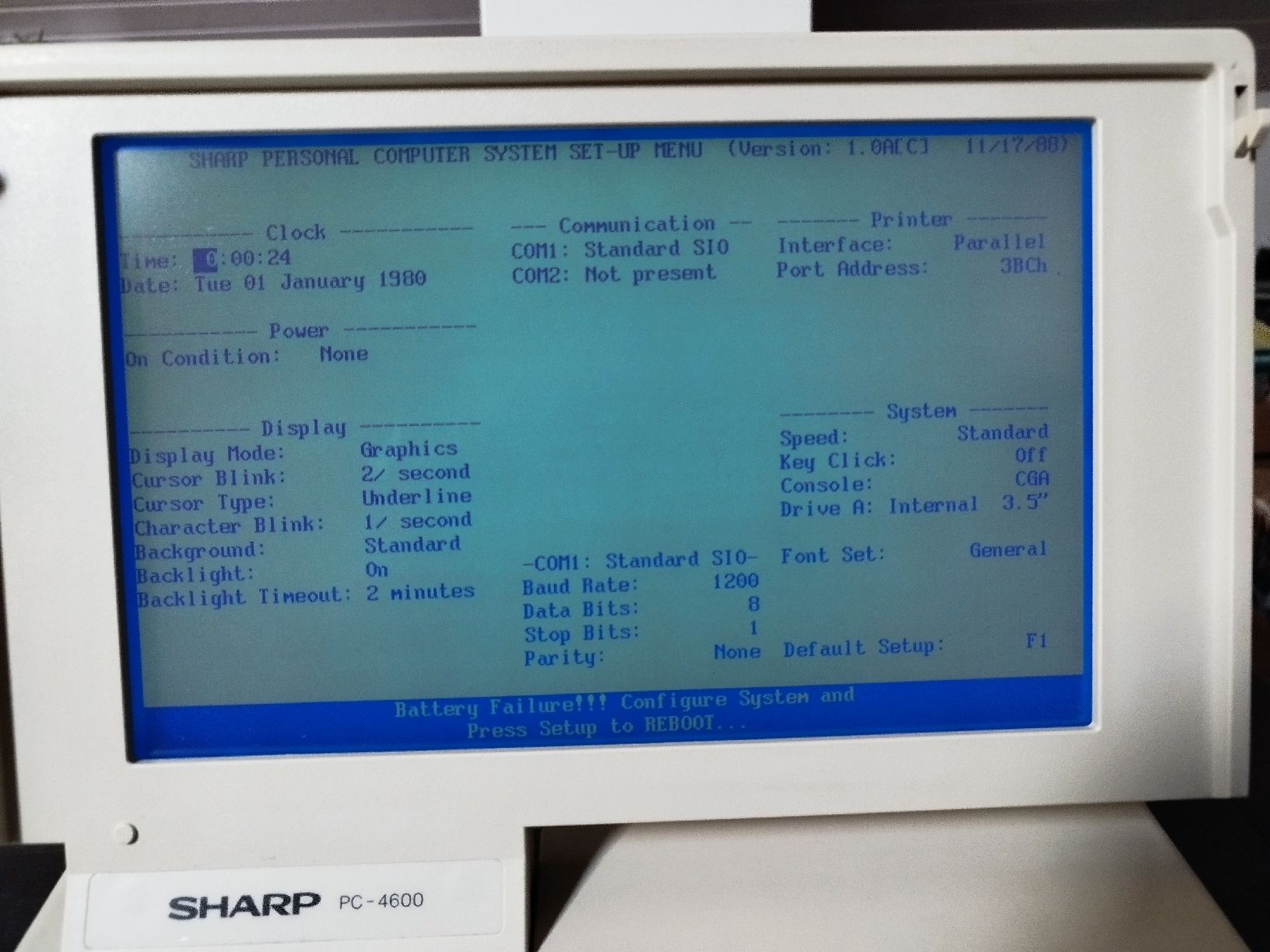 Sharp Portables: Sharp PC-4602 – D'occasion à Domdidier par look80486 4