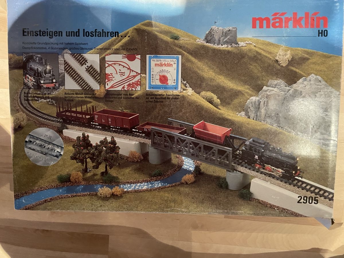 Märklin Modellini di ferrovie: *** Märkli Modelleisenbahn*** – Usato da Hittnau venduto da Stoeffi_85