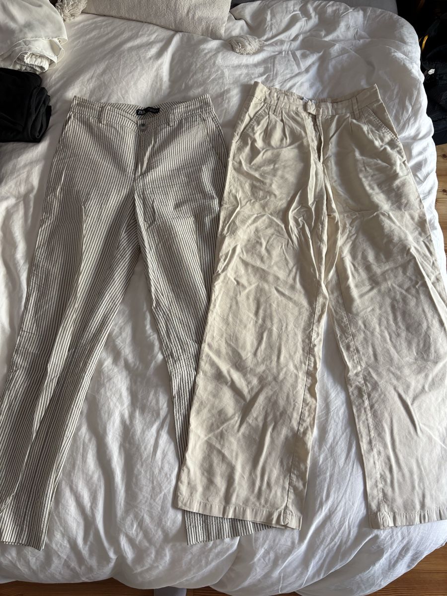Pantaloni: 2 pantalon d’été  – Usato da Crans-Montana venduto da Jano_brn