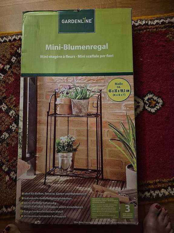 Scaffali: Mini -Blumenregal – Usato da Dottikon venduto da Strizzi15