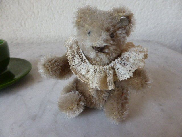 Steiff Giocattoli: Mini Steiff Bär in Holz Schaukel – Usato da Hitzkirch venduto da kleinerbaer01 1