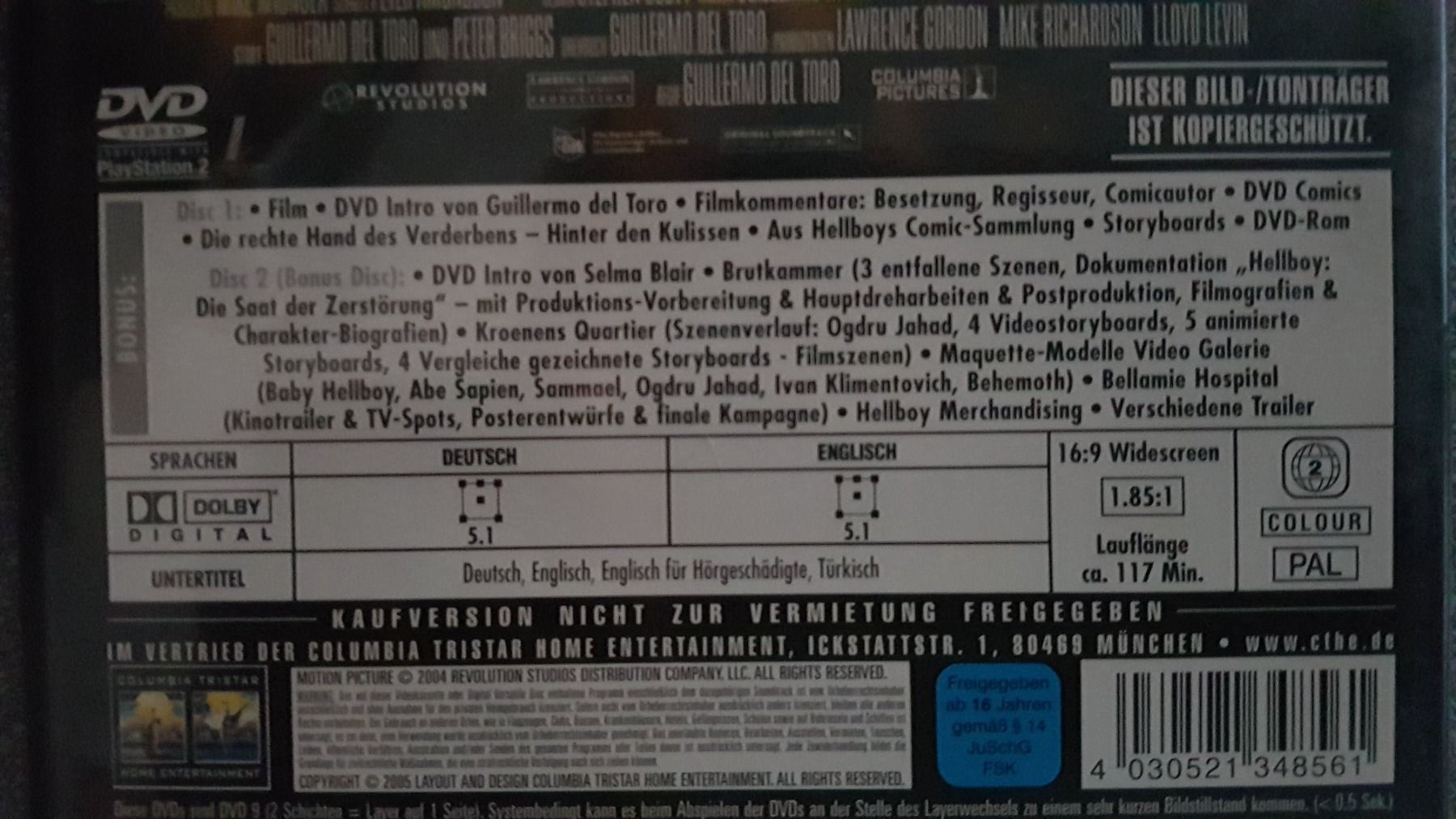 Tutti i DVDs: DVD Hellboy – Usato da Oetwil am See venduto da fineli2 1