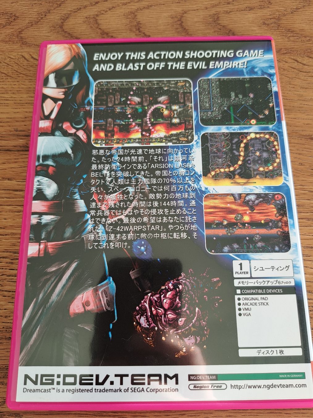 Spiele: Last Hope Pink Bullets Dreamcast – Gebraucht aus Zürich von Mr.Heli 1