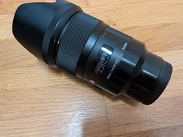 SIGMA 35mm 1.4 DG Objektiv, neuwertig, Sony FE