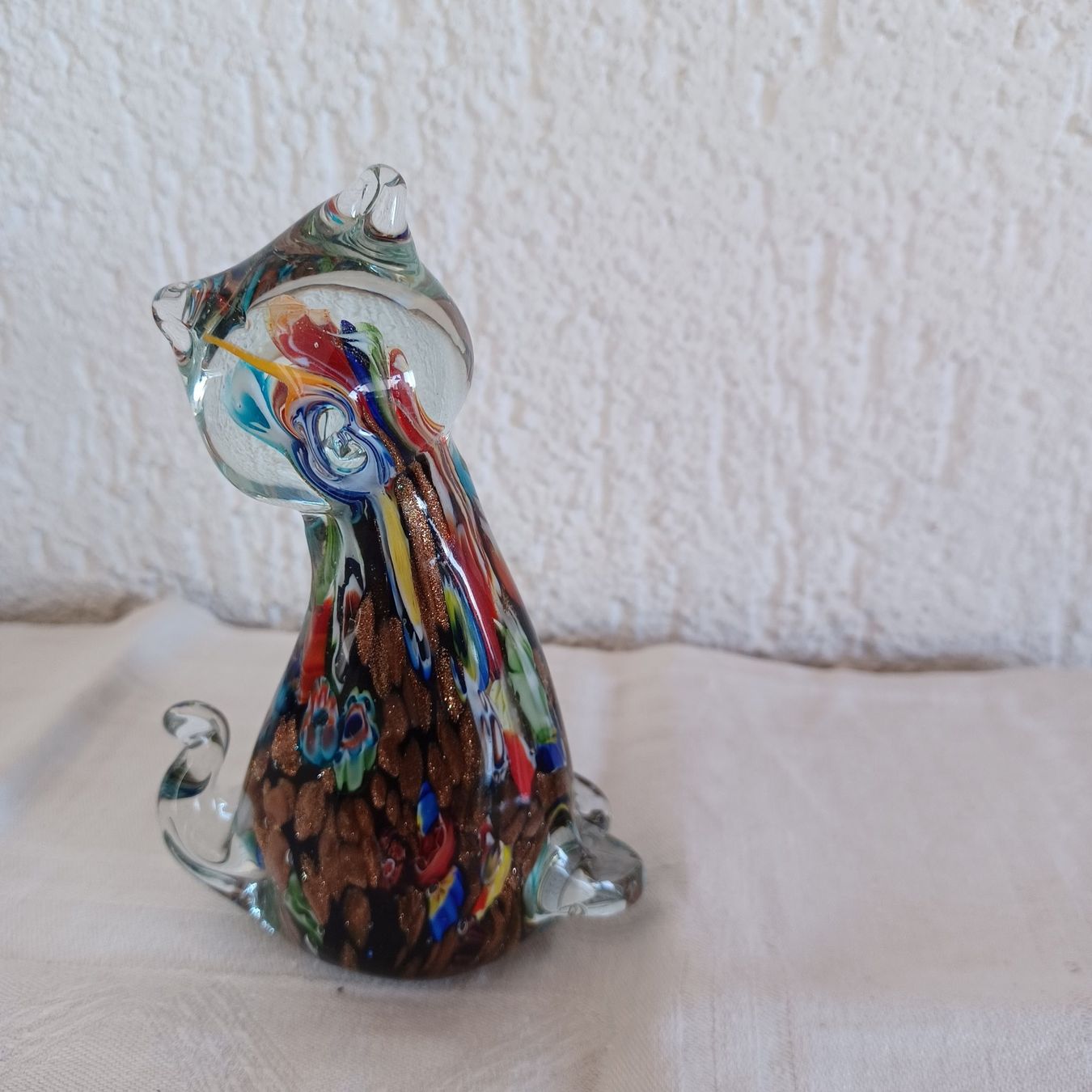 Murano Bicchieri: herzige  Katze aus Muranoglas – Usato da Abtwil SG venduto da luupsy