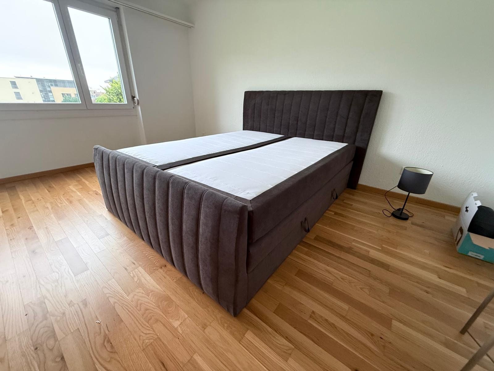 Letti: Carryhome BOXSPRINGBETT 160/200 cm Braun – Usato da Vättis venduto da MauMP 1