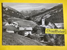 1964 Luzein ( Graubünden) gegen die Silvretagruppe