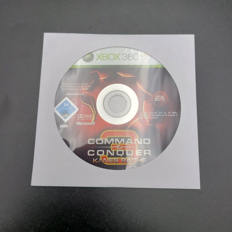 COMMAND & CONQUER : LA FUREUR DE KANE - pour XBOX 360 -- Français