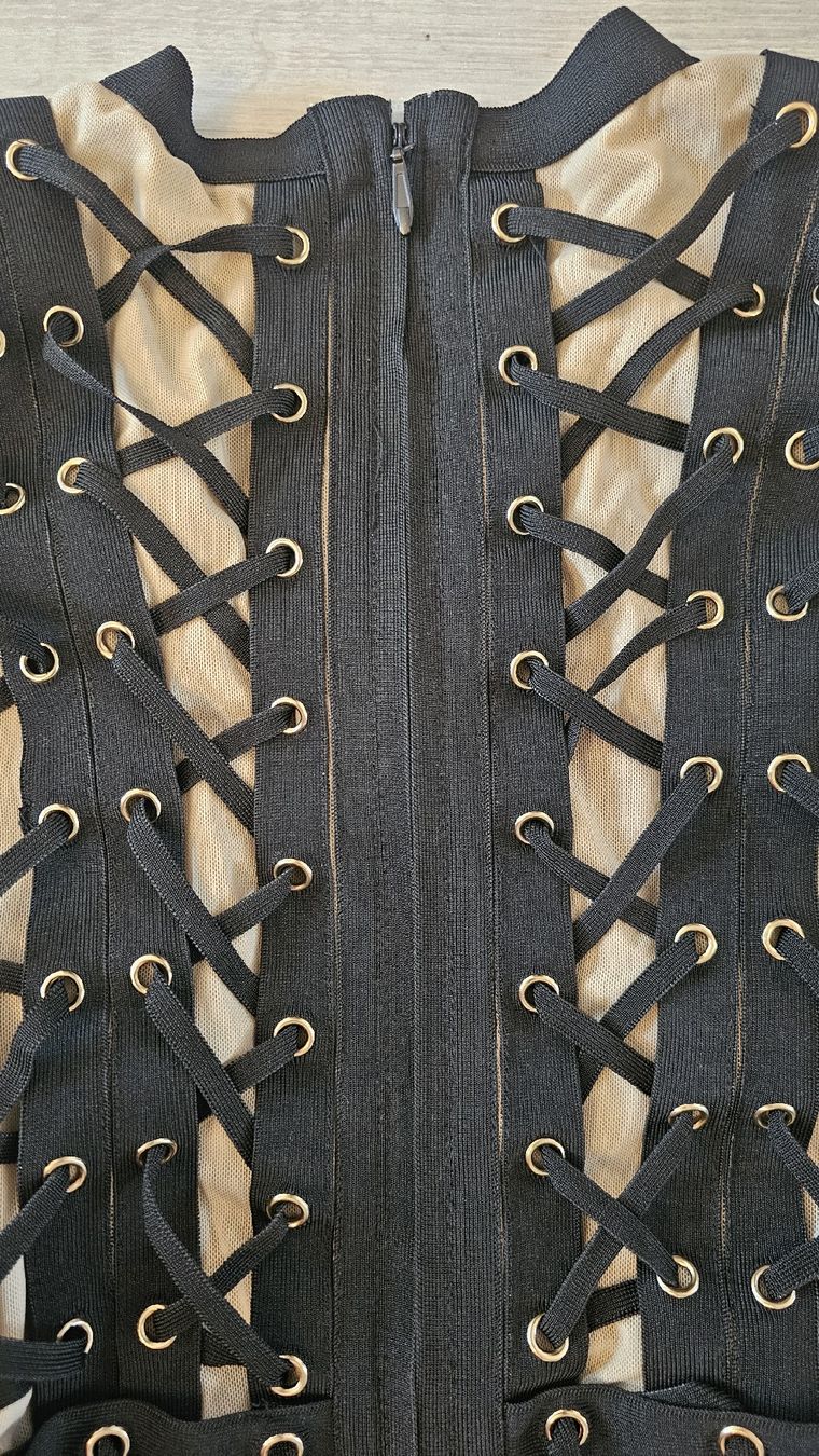 Vestiti: Kleid mit Schnürung, Gr. S – Nuovo (secondo la descrizione) da Dintikon venduto da MiaCi 2