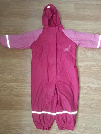 Regenanzug impidimpi gefüttert pink Grösse 86/92