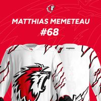#68 Matthias Mémeteau - Maillot d'échauffement 2023-24