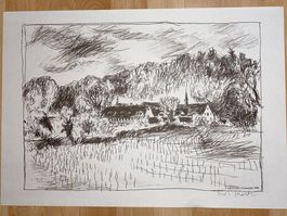 Willi Koch (1909-1988) Lithografie Orig.