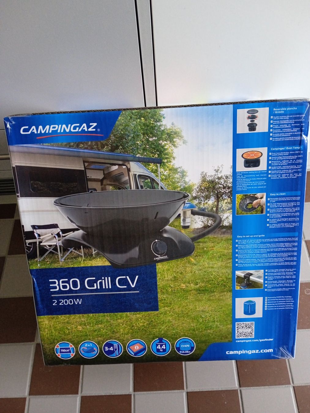 Gabbie, trasporto & Sicurezza: Campingaz Grill 360 CV // NEU – Nuovo e nell'imballaggio originale da Döttingen venduto da Schlei
