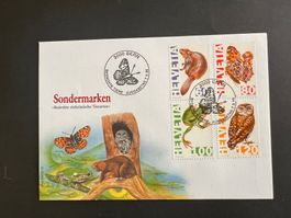 FDC Brief 1995 Sondermarken Philswiss Spezialcouvert (P879)