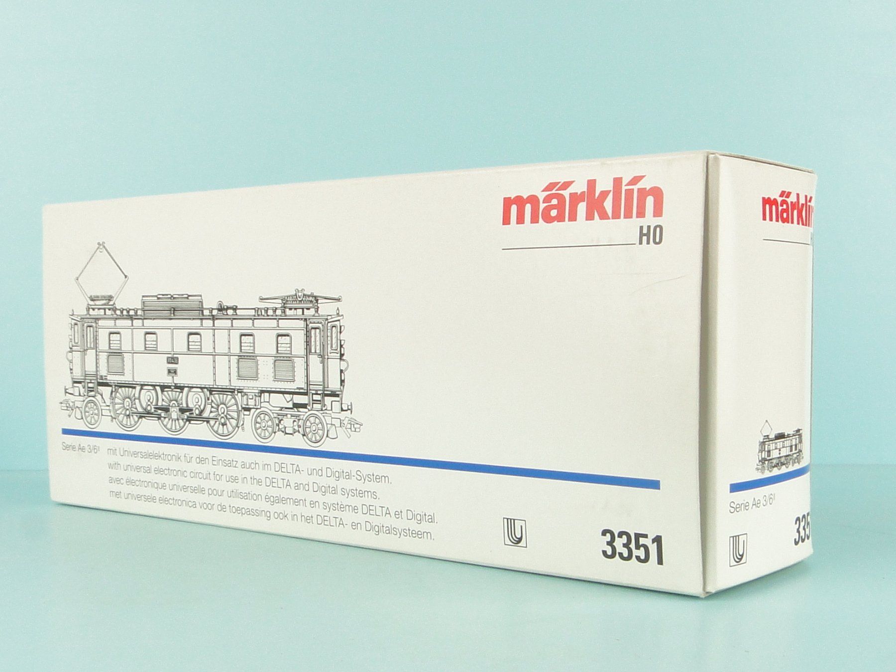 Märklin Modellini di ferrovie: Märklin 3351 Ae 3/6, DIGITAL – Usato da Bülach venduto da Albitrain 3