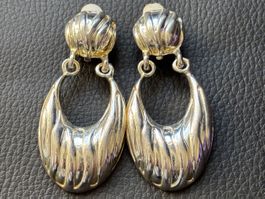 Clips d'oreilles vintages style moderniste