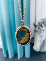 Wunderschöne Kette mit Medaillon
