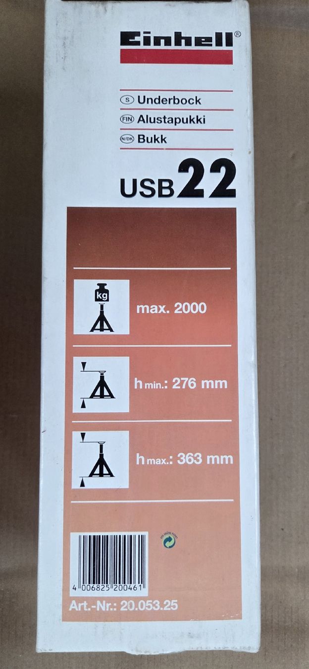 Piattaforme elevatrici & Crick: Einhell 2 Unterstellböcke USB 22 klappbar 2000 kg – Usato da Kirchberg SG venduto da Bibsli 2