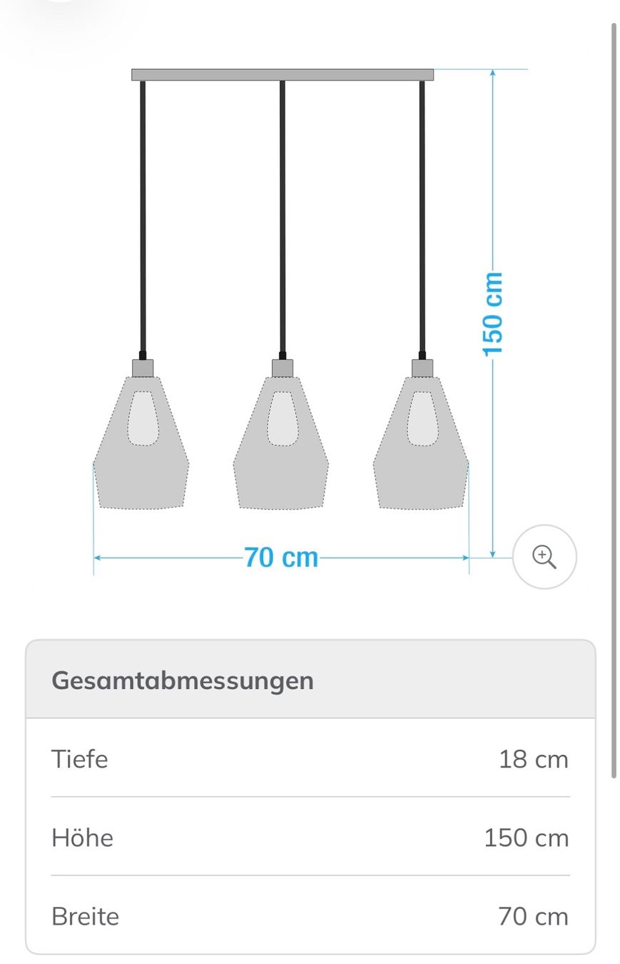 Lustres & lampes de plafonds: Pendelleuchte Anholt II – D'occasion à Thun par lllyynnnn 4