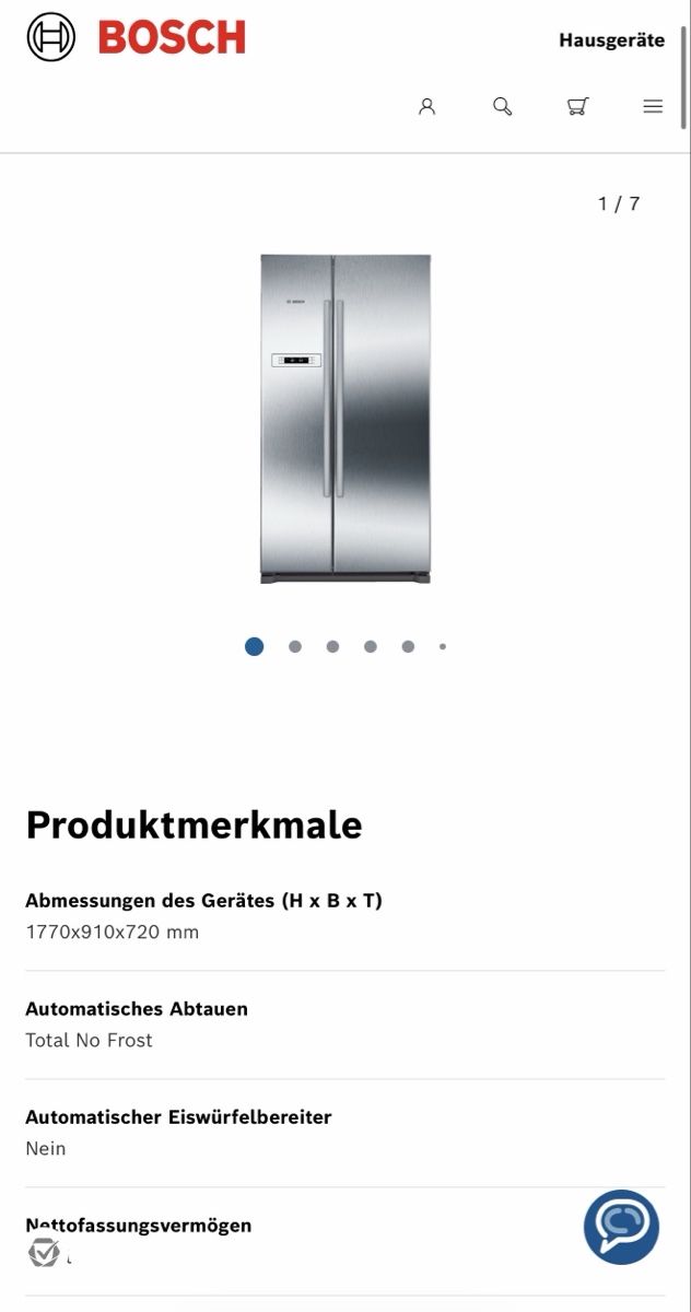 Bosch Frigoriferi: Bosch Kühlschrank KAN90VI30 – Usato da Dulliken venduto da s.p.q.r 7