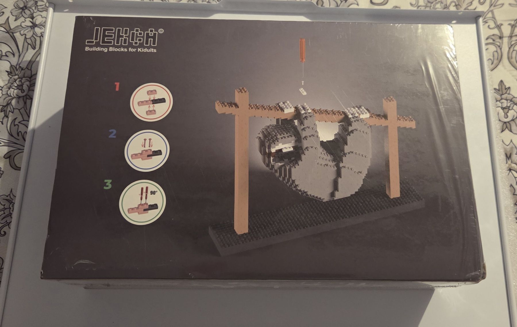 Kit di costruzioni: JEKCA Mini Blocks Totenkopf – Nuovo e nell'imballaggio originale da Huttwil venduto da ser_gn9l
