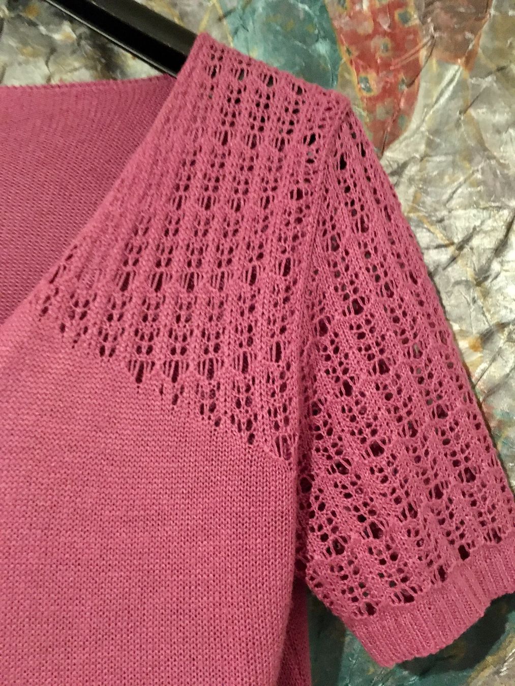 Blusen: Bluse Strickjacke Gr. 42-44 50% BAUMWOLLE – Gebraucht aus Bellinzona von LuganoBoutique 2