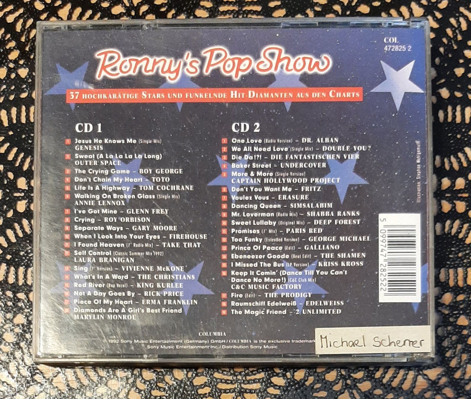 CD: Ronny's Pop Show 20, Doppel CD, 1992, Hit Compilation, – Usato da Amriswil venduto da Celini3 1