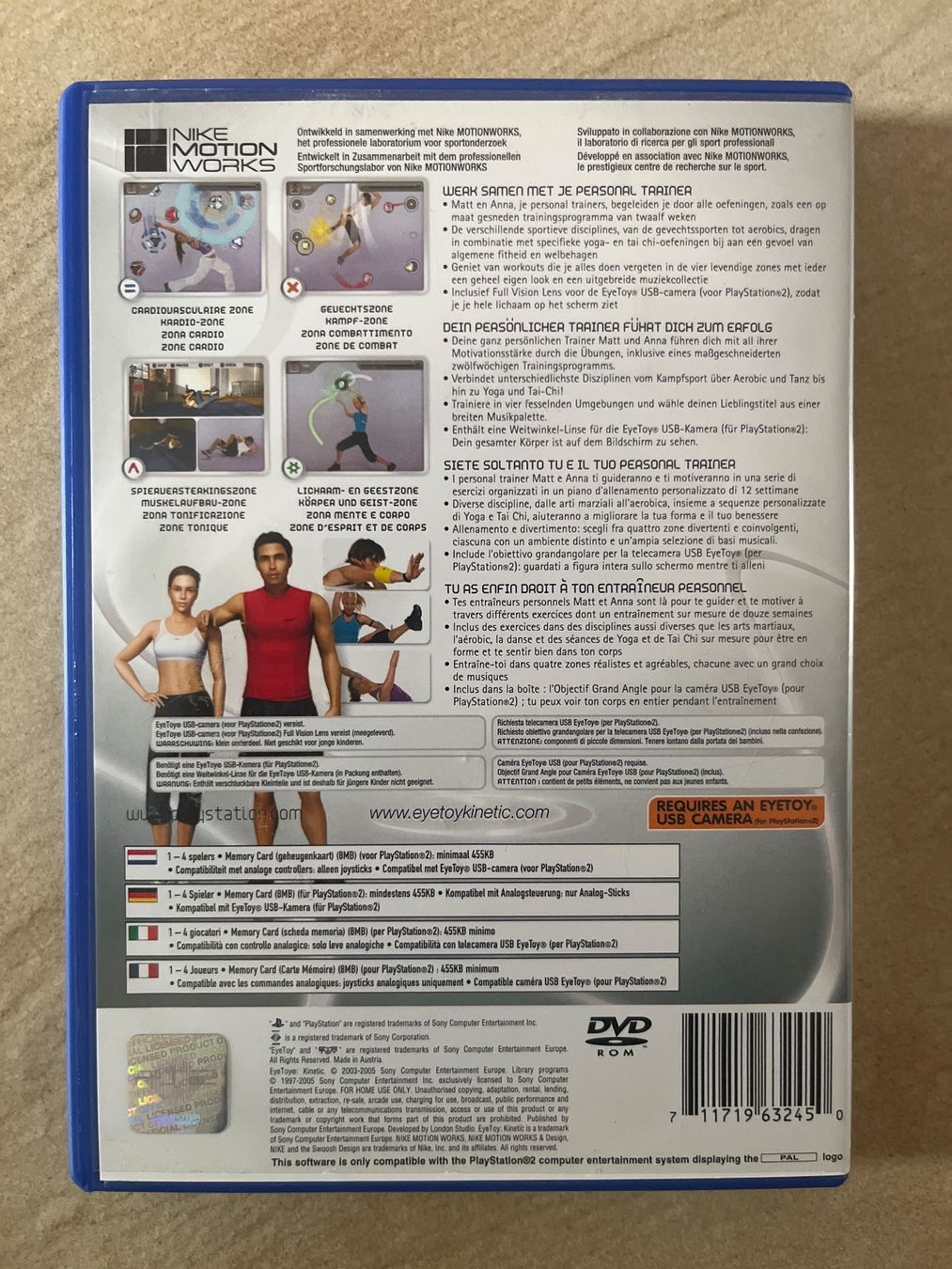 Sony Giochi: Jeu EyeToy Kinetic pour PLAYSTATION PS2 – Usato da Vernayaz venduto da Darkfrost 1