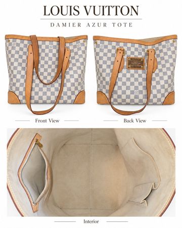 Louis Vuitton Hampstead MM – Damier Azur