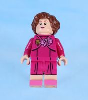 LEGO Minifigur Professor Dolores Umbridge - Magenta Dress