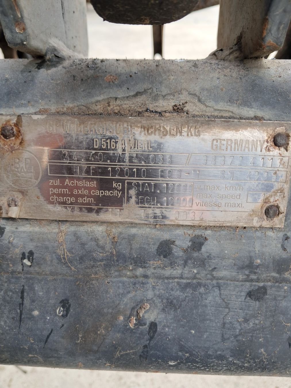 Rimorchi: Achse, Fahrwerk, Räder – Usato da Schenkon venduto da Deutz105 7
