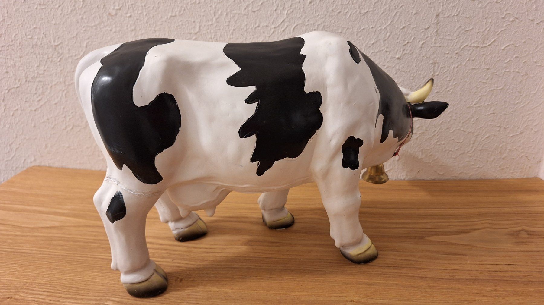 Statuette: Deko Kuh ,schwarz/weiss 35cm – Usato da Arlesheim venduto da shopradl 5