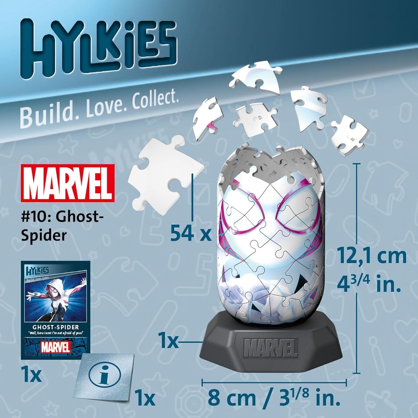 Ravensburger Puzzle: Ravensburger Hylkies: Marvel Ghost-Spider  (neu/OVP) – Nuovo e nell'imballaggio originale da Wilen b. Wollerau venduto da morethanmusic 2