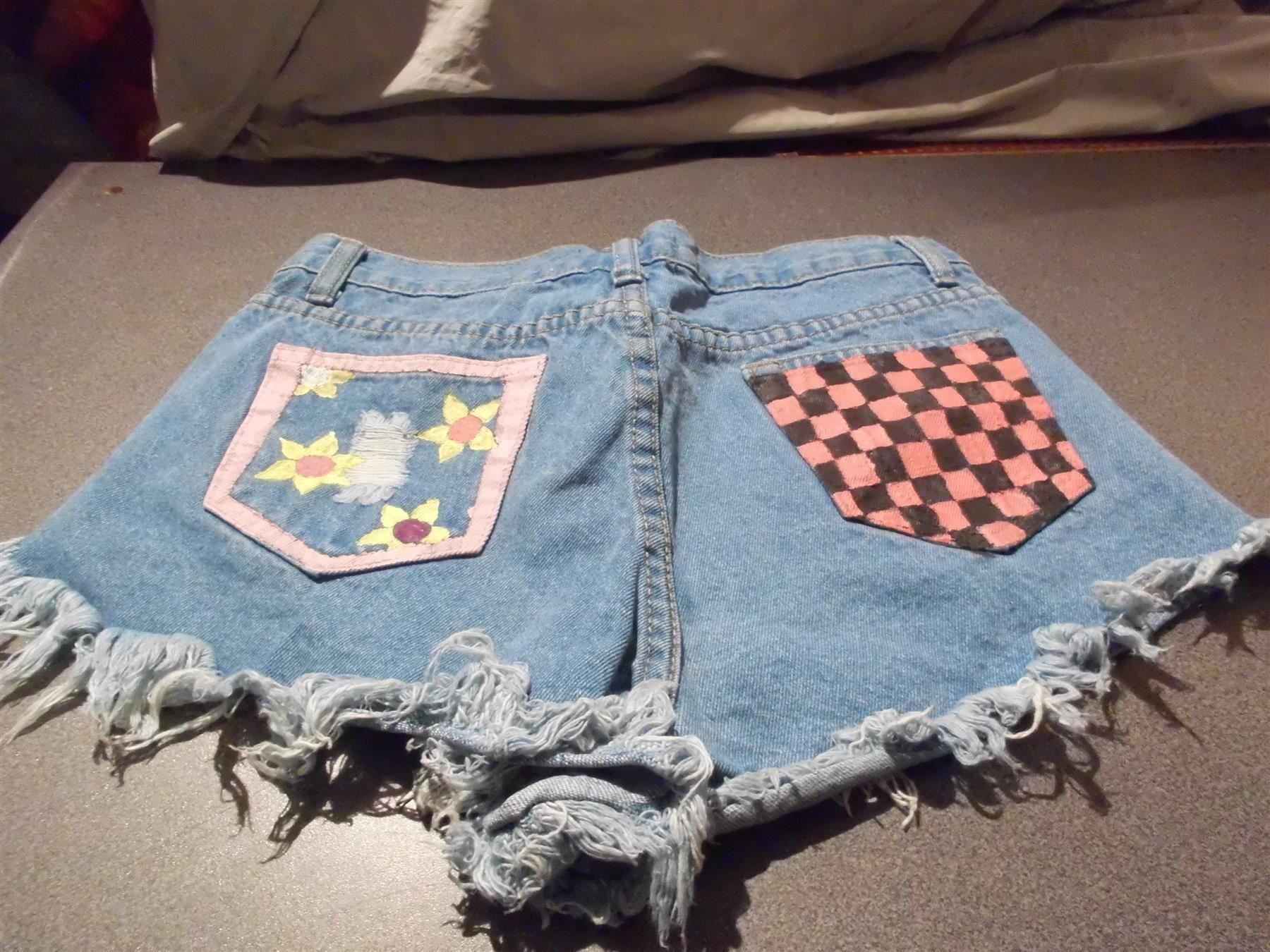 Jeans: Jeans-Shorts Grösse S, Romue, farbig – Usato da Zürich venduto da abraxas1291 1