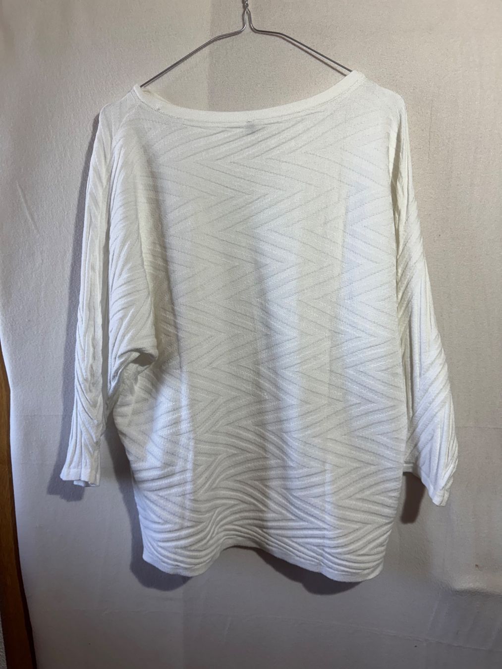 Pullover & Sweatshirts: Weisser Pullover von Chicoree Gr. XL – Gebraucht aus Grosswangen von second_hand_dress 4