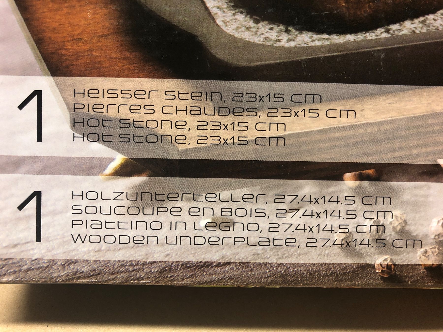 Steine & Dachziegeln: Hot Stone Set – Neu und originalverpackt aus Pfungen von Psidney 1