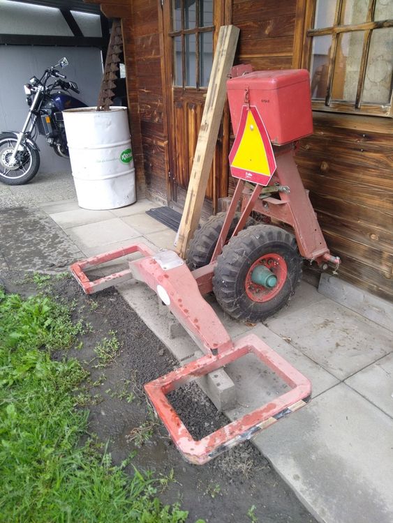 Traktor Abschleppvorrichtung Eigenbau