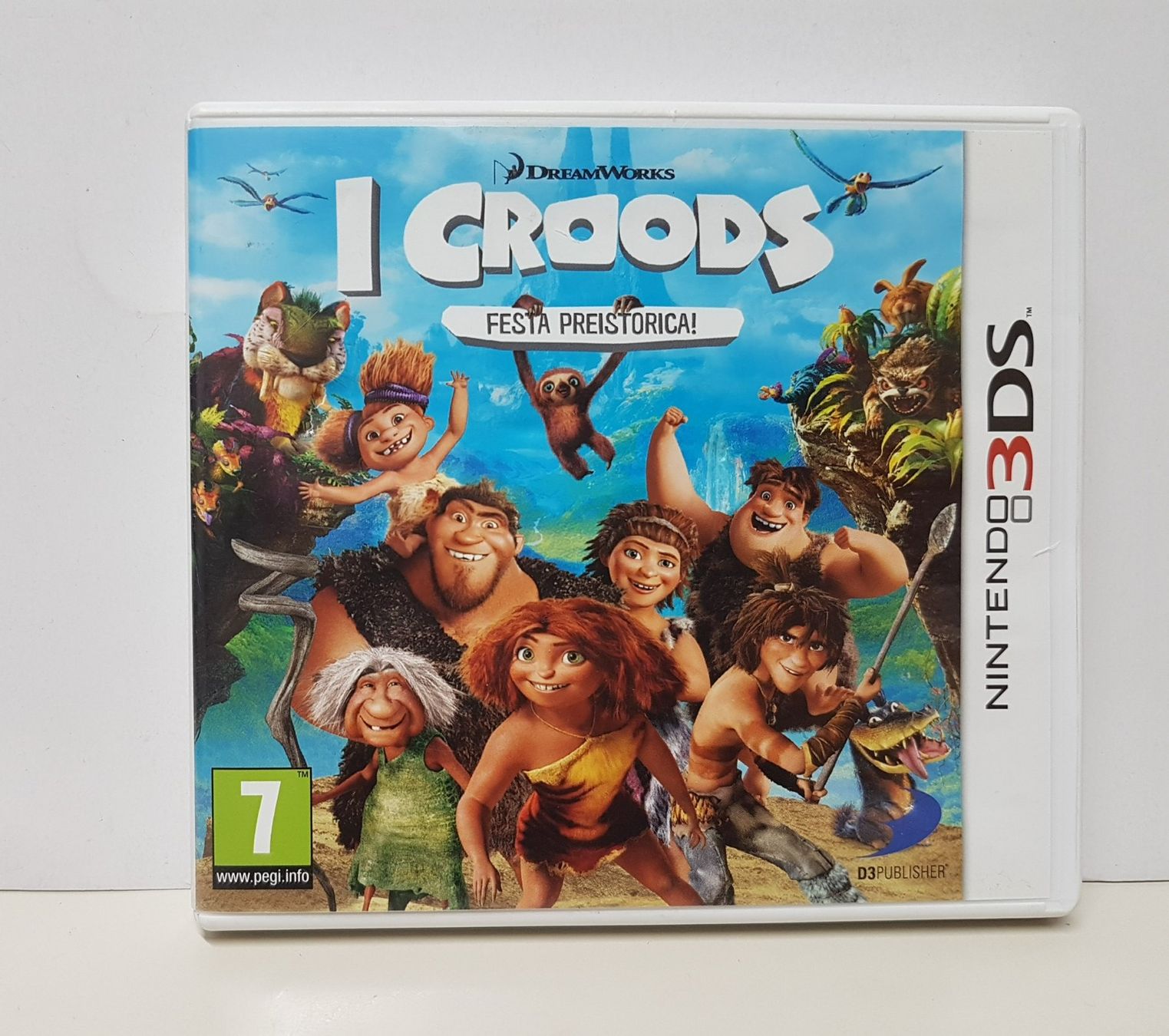 Nintendo Giochi: 😎Die Croods Steinzeit Party  3DS – Usato da Schüpfheim venduto da Games_Spielkonsolen