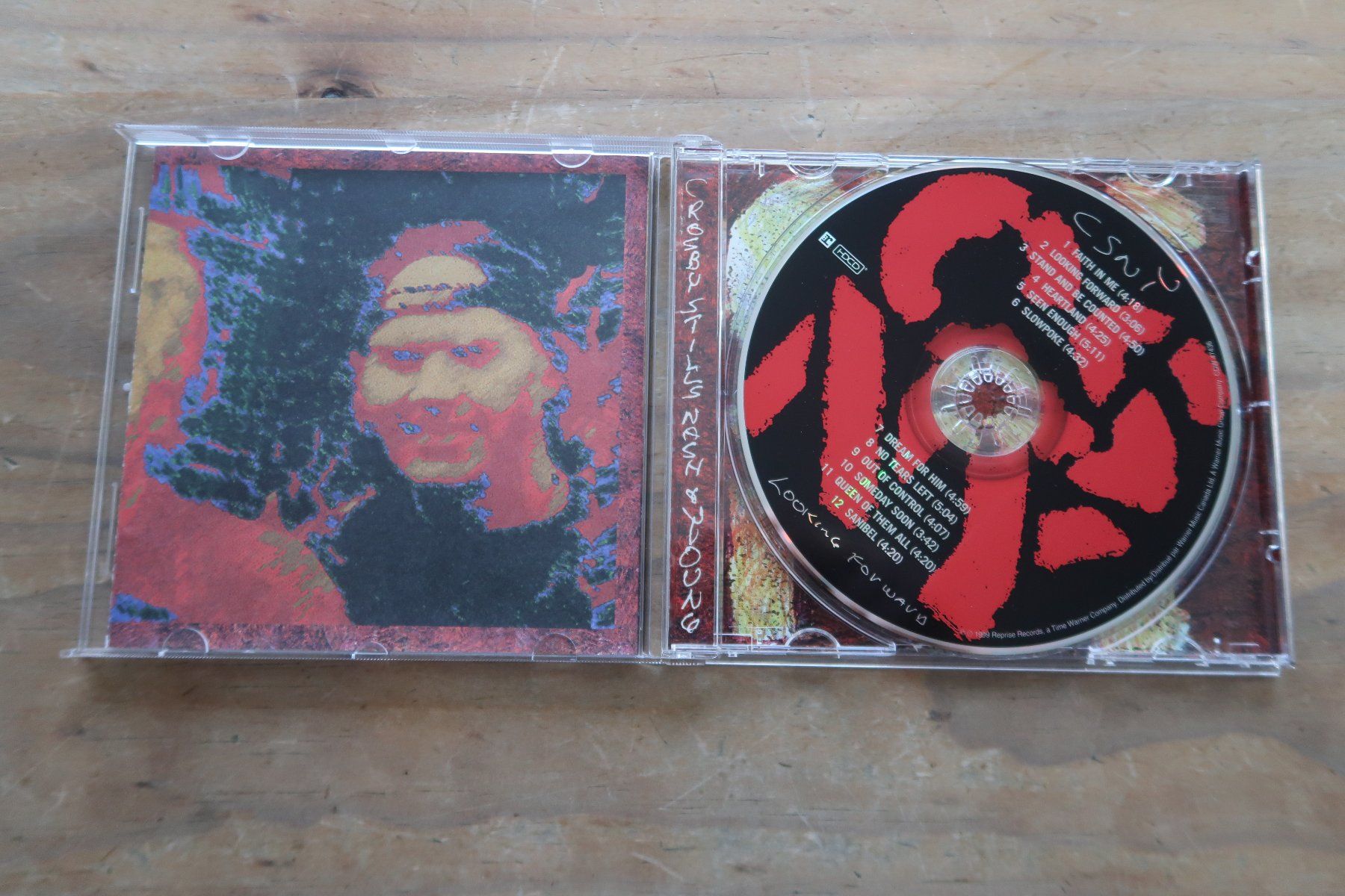 CD: CROSBY, STILLS, NASH & YOUNG - LOOKING FORWARD - CD – Usato da Basel venduto da Patiscat 3