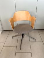 Bürostuhl Drehstuhl Konferenzstuhl mit Holz Ikea Fjällberget