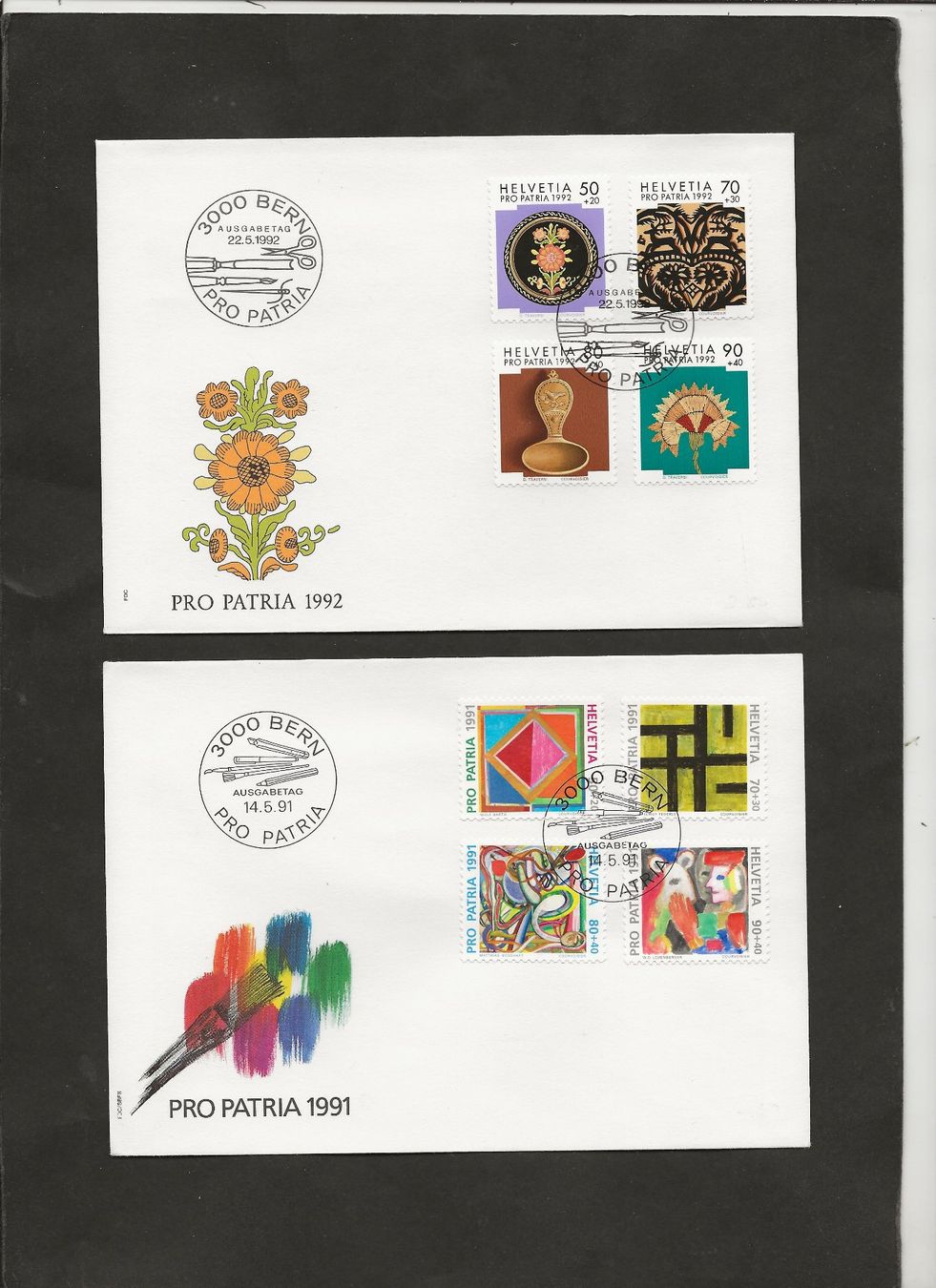 Tous les timbres: Schweiz Pro Patria 34 FDC – D'occasion à Au ZH par xelagreb01 2