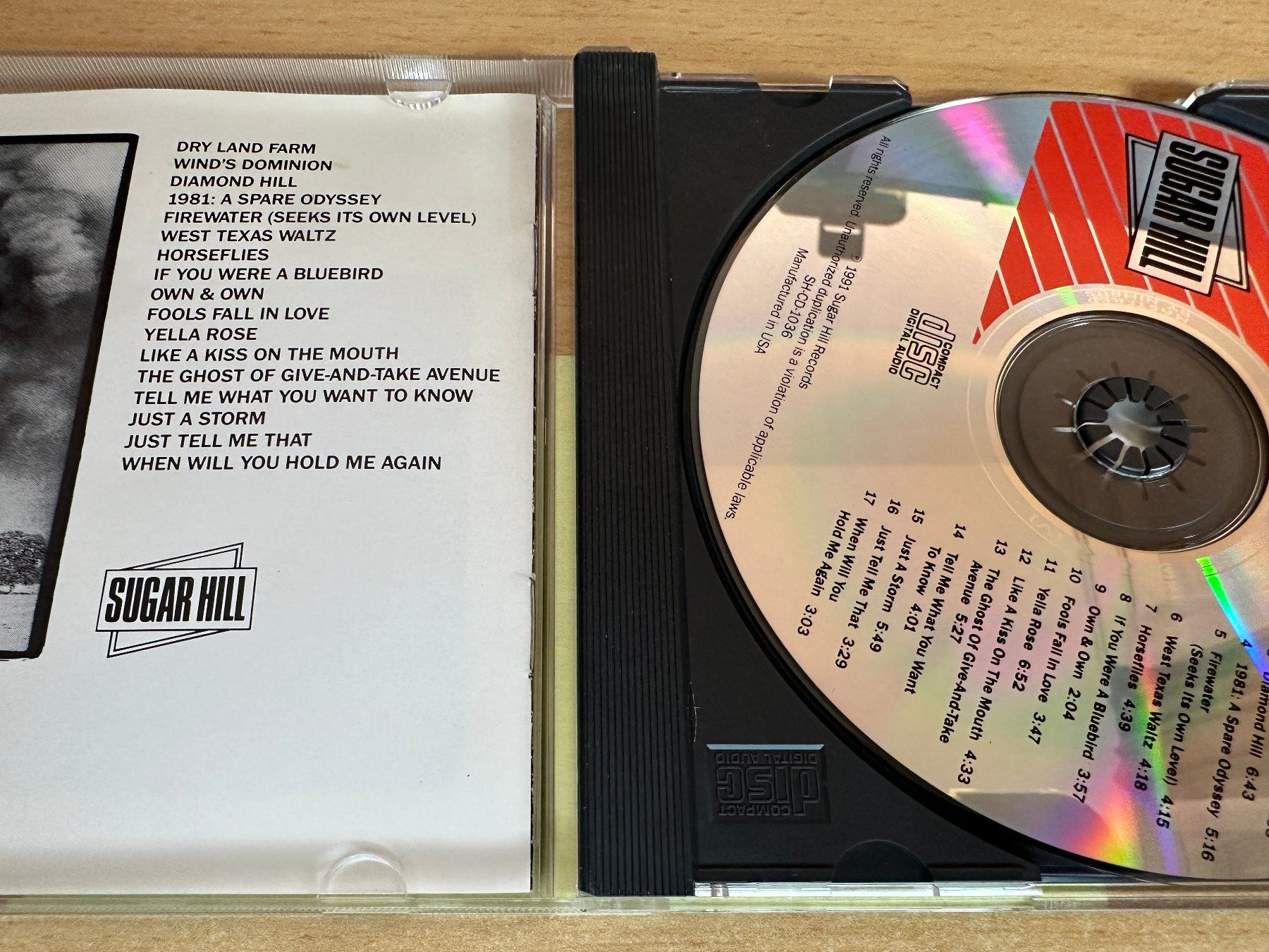 CD: Butch Hancock – Own & Own – Usato da Rikon im Tösstal venduto da Alpenmutz 2