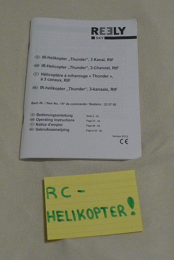Modellismo RC: RC-HELIKOPTER! – Usato da Bern venduto da bn1640 4