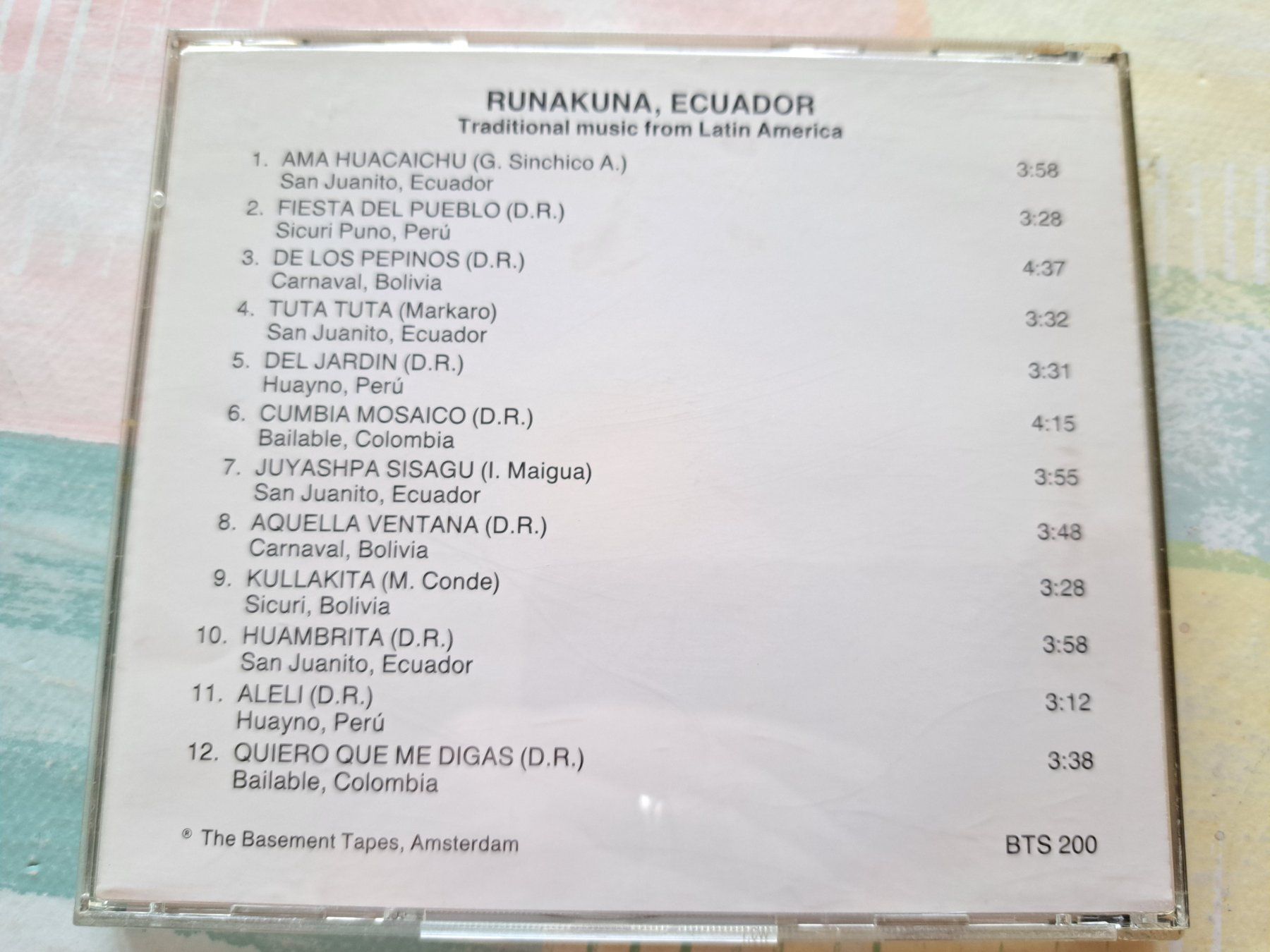 CD: Cd Runakuna - Ecuador  – Usato da Pully venduto da bro_n52j 1